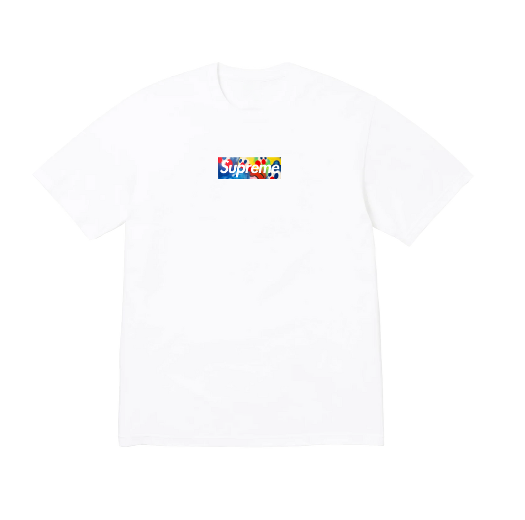 SLAWN BOX LOGO WHITE